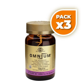 Pack 3x OMNIUN 30 CÁPSULAS SOLGAR