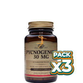 Pack 3x PINO 30 MG 30 CAPSULAS VEGETALES SOLGAR