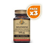 Pack 3x SELENIO 100Mcg. 100 COMPRIMIDOS SOLGAR