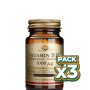 Pack 3x VITAMINA B12 1.000Mcg. (CIANOCOBALAMINA) 250 CÁPSULAS SOLGAR