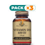 Pack 3x VITAMINA D 400UI 100 CÁPSULAS SOLGAR