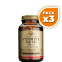 Pack 3x VITAMINA E 400UI 50 CÁPSULAS BLANDAS VEGETALES SOLGAR
