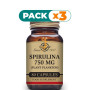 Pack 3x SPIRULINA VEGETARIAN 80 CAPSULAS SOLGAR