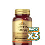 Pack 3x BIOTINA 1000MCG 50 CÁPSULAS SOLGAR