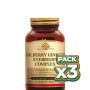 Pack 3x BILBERRY GINKGO EYEBRIGHT COMPLEX 60 CÁPSULAS SOLGAR