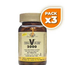 Pack 3x FORMULA VM-2000 60 COMPRIMIDOS SOLGAR
