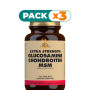 Pack 3x GLUCOSAMINA CONDROITINA MSM 120 COMPRIMIDOS SOLGAR