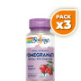 Pack 3x POMEGRANATE 200Mg. 60 CÁPSULAS SOLARAY