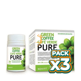 Pack 3x CAFE VERDE PURE PACK NOVITY