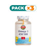 Pack 3x OMEGA 3 450/300 60 PERLAS KAL