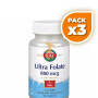 Pack 3x ULTRA FOLATE 800Mcg. 90 COMPRIMIDOS KAL