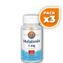 Pack 3x MELATONIN 1Mg. 120 COMPRIMIDOS KAL