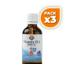 Pack 3x VITAMINA D3 GOTAS 53Ml. KAL