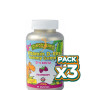 Pack 3x REX VITAMIN D-REX D3 400UI 90 DINOS MASTICABLES KAL
