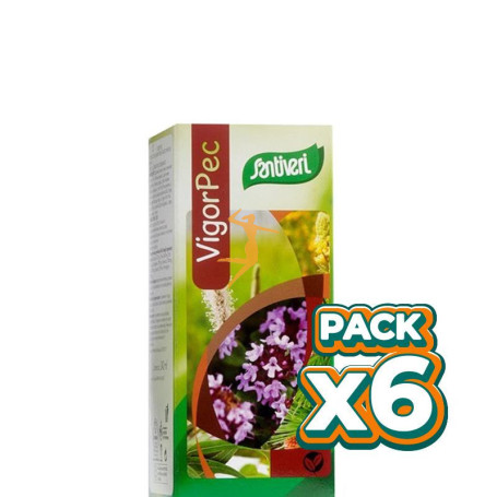 Pack 6x JARABE VIGOR-PEC 240Ml. SANTIVERI