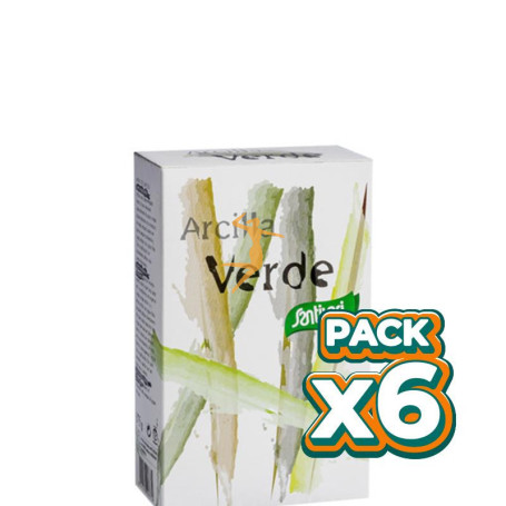 Pack 6x ARCILLA VERDE 375Gr. SANTIVERI