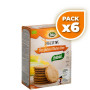 Pack 6x GALLETAS DIGESTIVE SIN GLUTEN BIO 360Gr. SANTIVERI