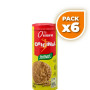 Pack 6x GALLETAS DIGESTIVE 190Gr. SANTIVERI