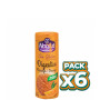 Pack 6x NOGLUT GALLETAS DIGESTIVE NARANJA 195Gr. SANTIVERI