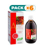 Pack 6x ARÁNDANO ROJO CONCENTRADO 490Ml. SANTIVERI
