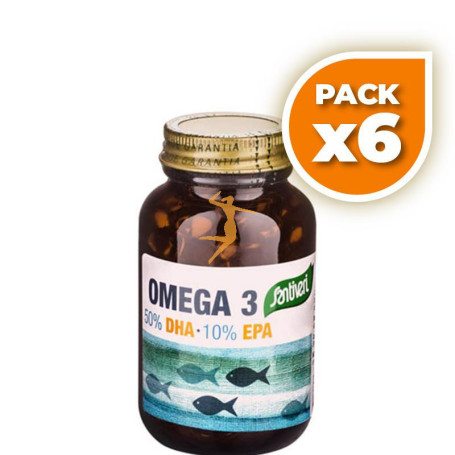 Pack 6x DHA+EPA PERLAS 79Gr. SANTIVERI