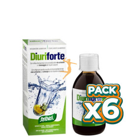 Pack 6x JARABE DIURIFORTE 240Ml. SANTIVERI
