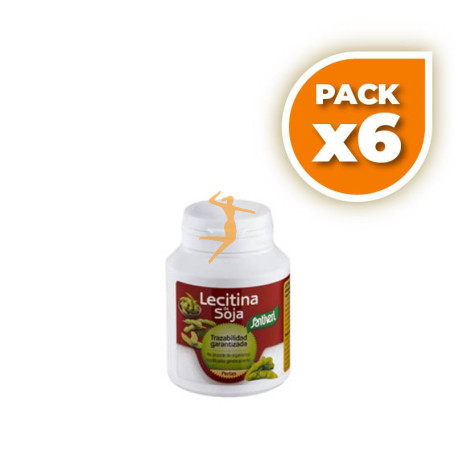Pack 6x LECITINA 107 PERLAS SANTIVERI