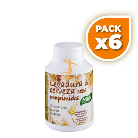 Pack 6x LEVADURA CERVEZA 350 COMPRIMIDOS SANTIVERI