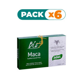 Pack 6x PLANTAS CAPSULAS MACA BIO 26Gr. SANTIVERI