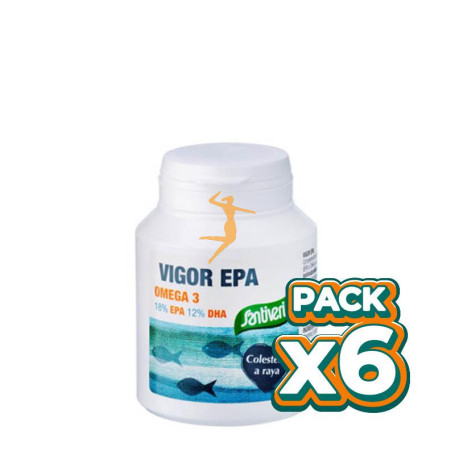 Pack 6x VIGOR EPA 120 PERLAS SANTIVERI