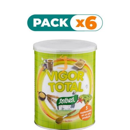Pack 6x VIGOR TOTAL 400Gr. SANTIVERI