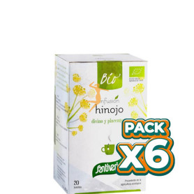 Pack 6x HINOJO BIO 20 FILTROS SANTIVERI