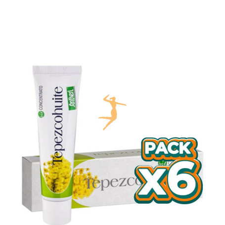 Pack 6x D-CREMA CON TEPEZCOHUITE BIO 50Ml. SANTIVERI