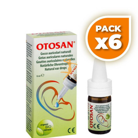 Pack 6x OTOSAN GOTAS 10Ml. SANTIVERI