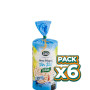 Pack 6x TORTITAS ARROZ SIN SAL BIO 100Gr. SANTIVERI