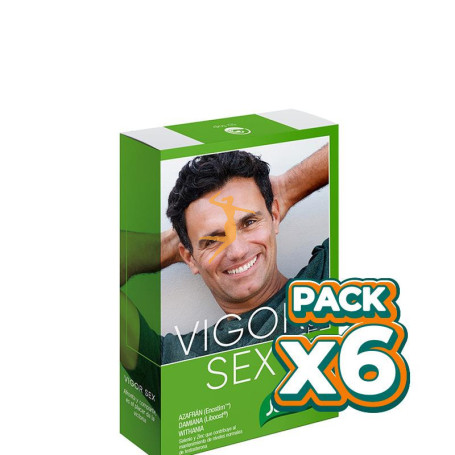 Pack 6x VIGOR SEX 24 COMPRIMIDOS SANTIVERI