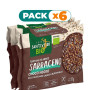 Pack 6x TORTITAS DE ARROZ SARRACENI Y CHOCOLATE NEGRO BIO 37G SANTIVERI