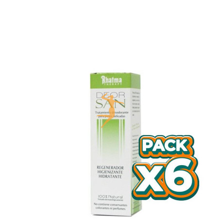 Pack 6x DESODORANTE DEORSAN DE 75 ML RHATMA THERAPY