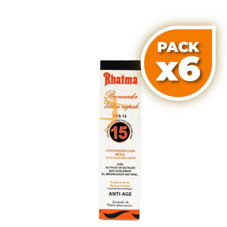 Pack 6x BRONCEADOR ULTRA RÁPIDO F-15 200Ml. RHATMA