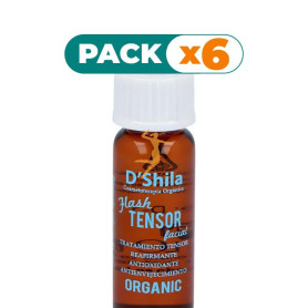 Pack 6x FLASH TENSOR FACIAL 12Ml. SHILA
