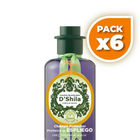 Pack 6x CHAMPÚ PROTEICO DE ESPLIEGO 300Ml. SHILA