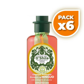 Pack 6x CHAMPÚ PROTEICO DE HINOJO 300Ml. SHILA