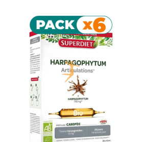 Pack 6x HARPAGOFIT BIO 20 AMPOLLAS 10Ml SUPERDIET
