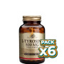 Pack 6x L-TIROSINA 50 CAPSULAS VEGETALES SOLGAR