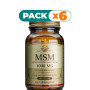 Pack 6x MSM 60 CÁPSULAS SOLGAR