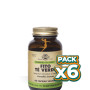 Pack 6x TÉ VERDE EXTRACTO DE HOJA 60 CÁPSULAS VEGETALES SOLGAR