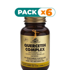 Pack 6x QUERCITINA COMPLEX 50 CAPSULAS VEGETALES SOLGAR