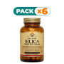 Pack 6x SÍLICE OCEÁNICO 50 CÁPSULAS VEGETALES SOLGAR