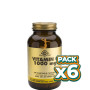 Pack 6x VITAMINA C 1.000Mg. 100 CÁPSULAS VEGETALES SOLGAR