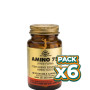 Pack 6x AMINO 75 90 CÁPSULAS SOLGAR